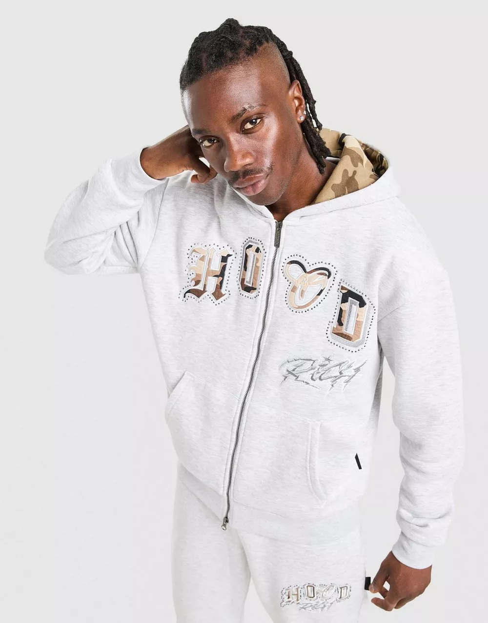 HOODRICH КОФТА НА БЛИСКАВЦІ IRON CAMO, фото 1 з 6