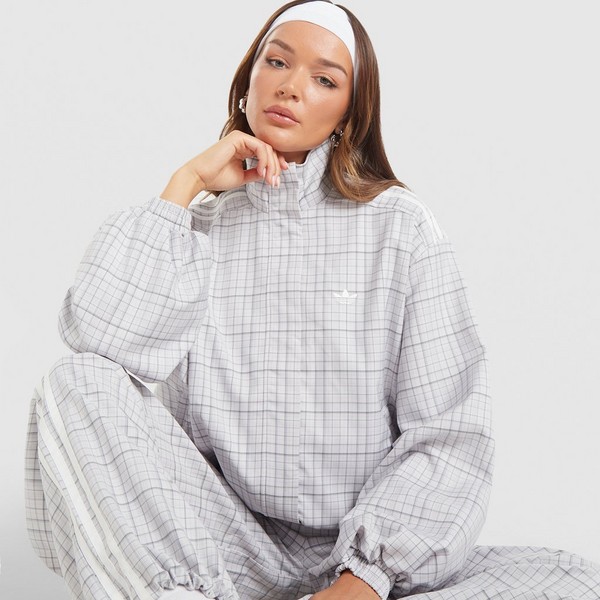 ADIDAS BLUZA ROZPINANA BLOUSY CHECK TRACK TOP