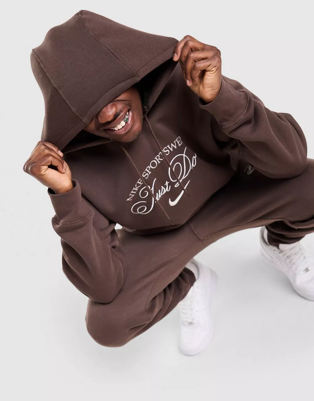 NIKE КОФТА З КАПЮШОНОМ M NSW ATHL CLUB BB PO HOODIE, фото 1 з 5