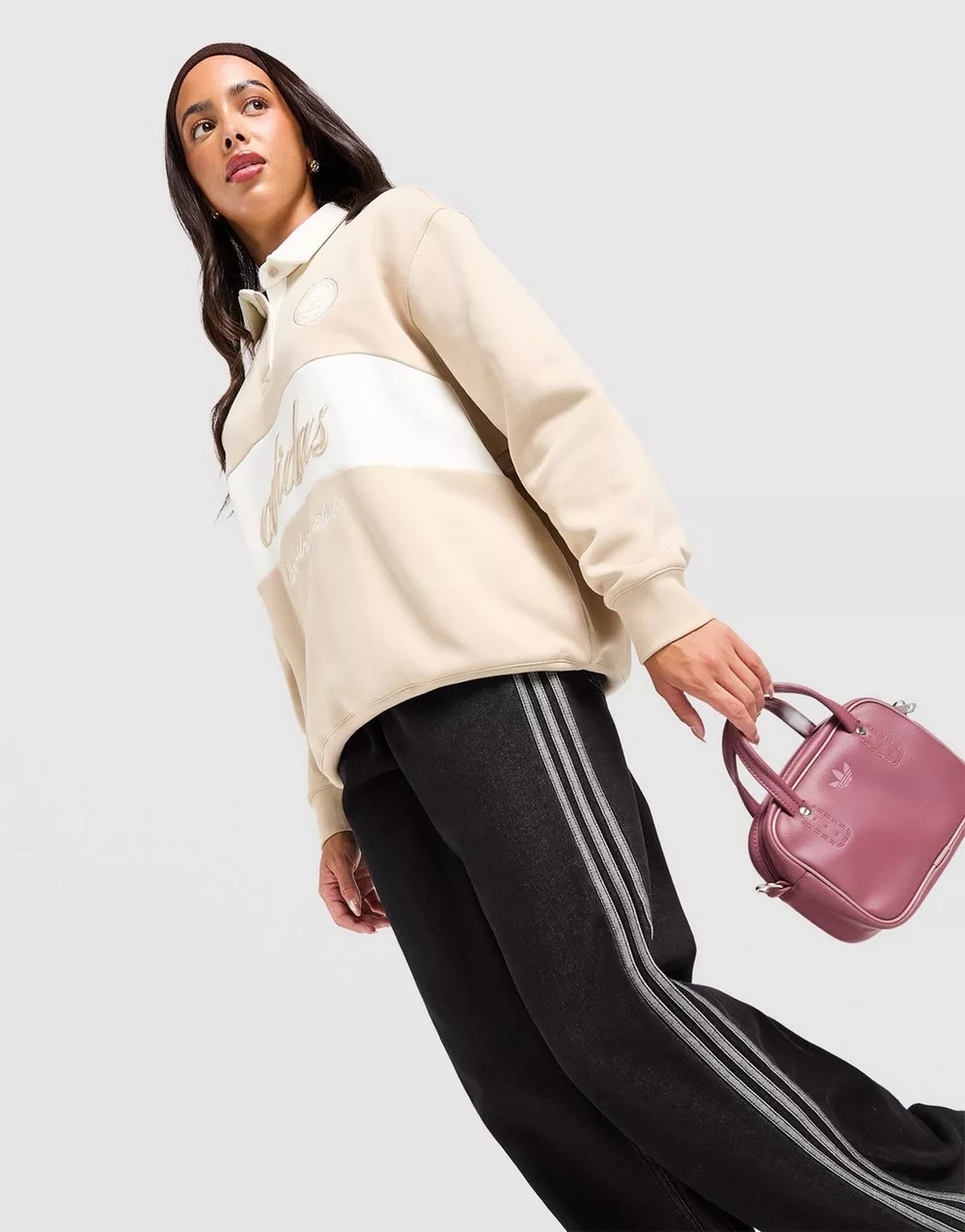 ADIDAS КОФТА CLR PANEL CREW, фото 1 з 5