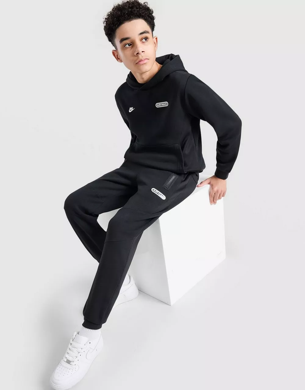 NIKE ШТАНИ B NSW AIR MAX FLC JOGGER B, фото 1 з 5