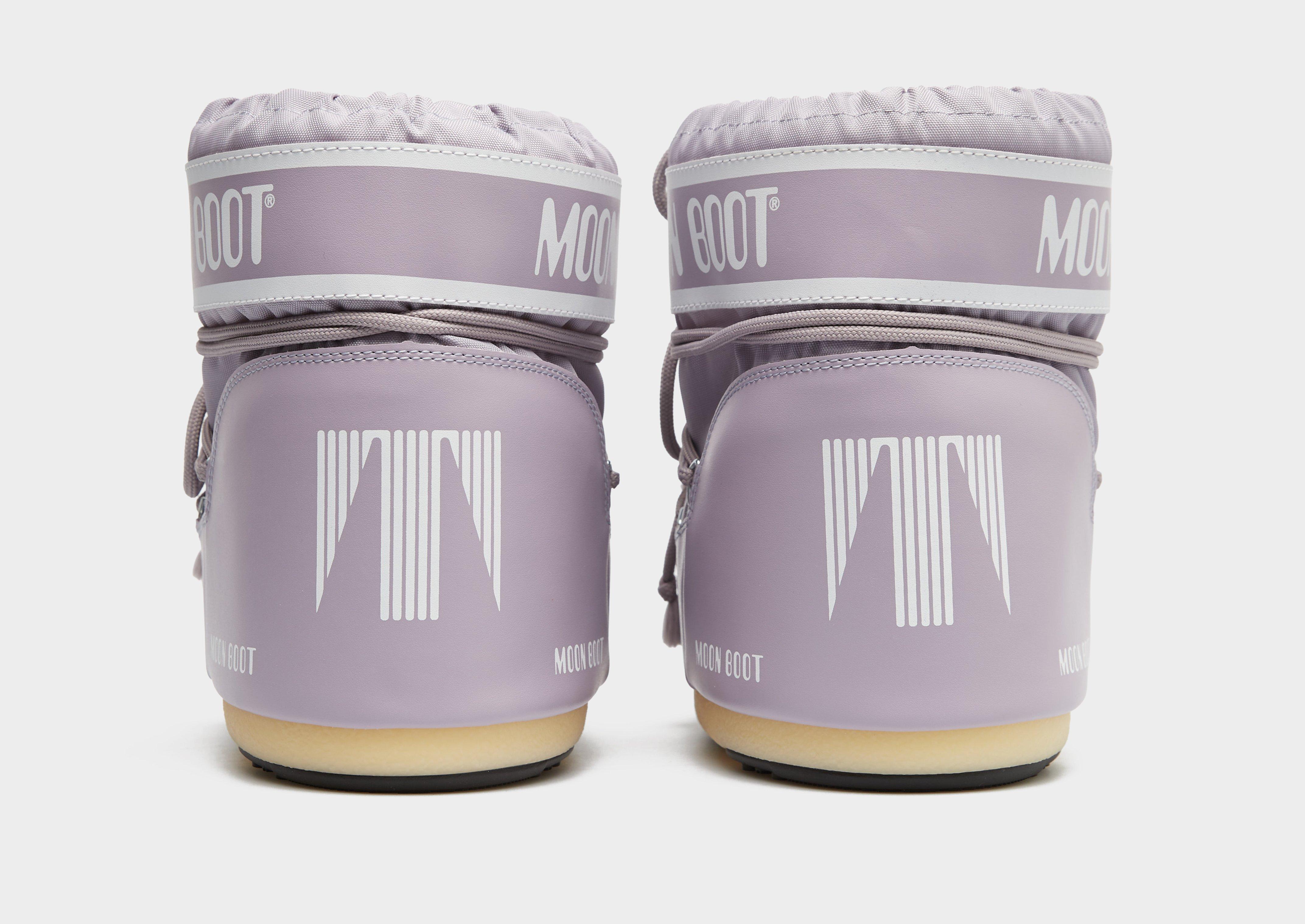 Buty zimowe damskie MOON BOOT MB ICON LOW NYLON 80D1409340-H032 Szary