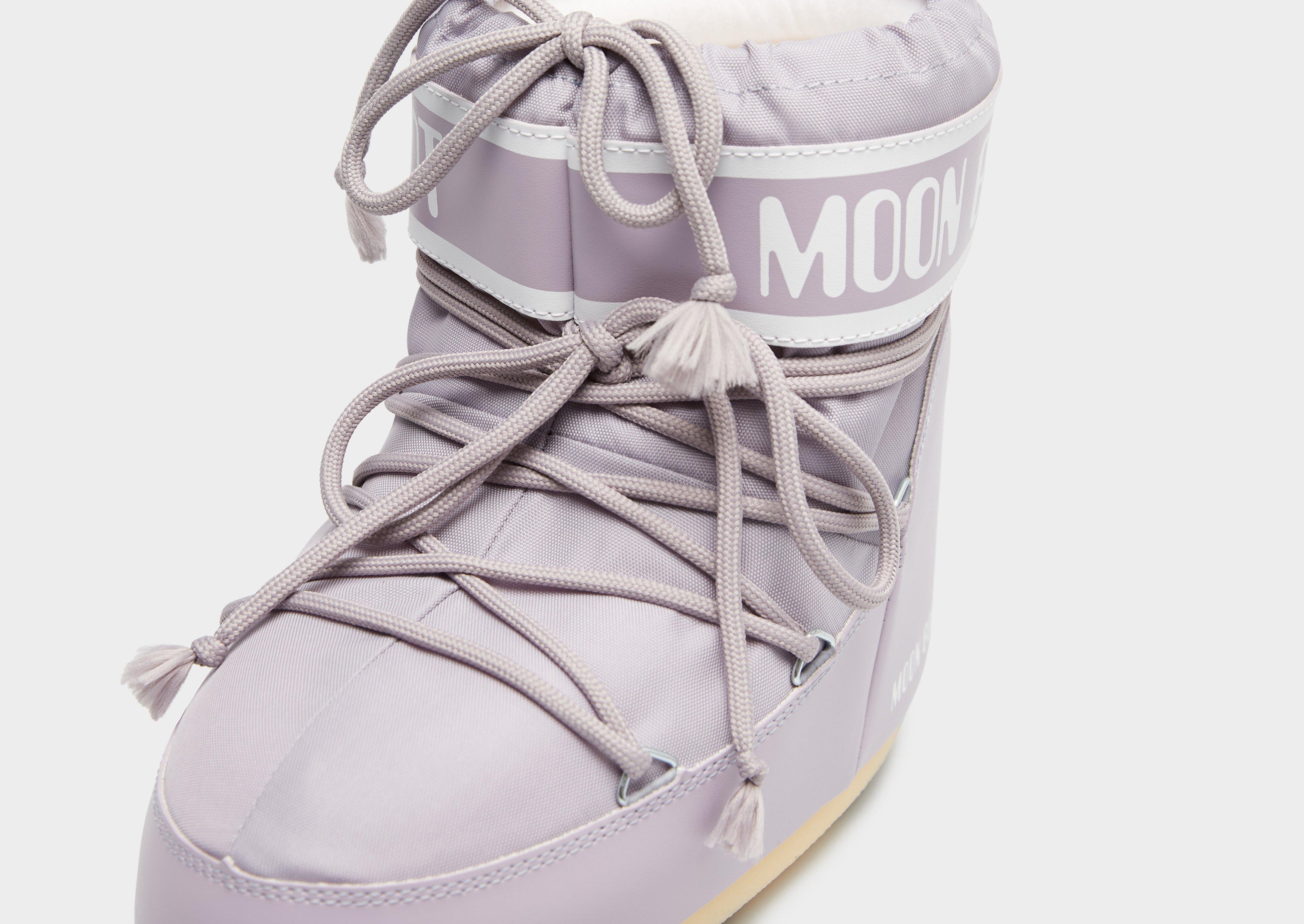 Buty zimowe damskie MOON BOOT MB ICON LOW NYLON 80D1409340-H032 Szary