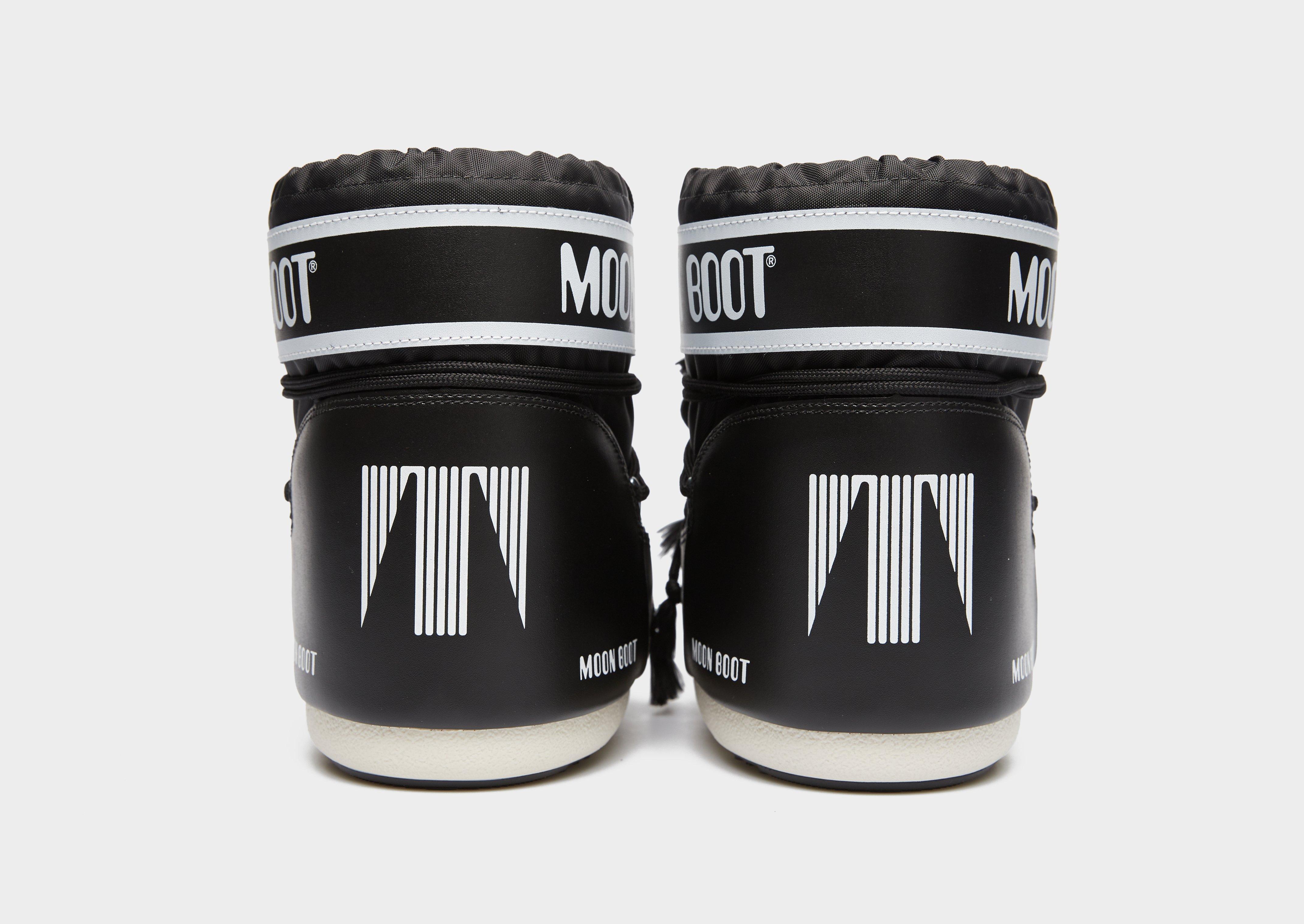 Žieminiai batai moterims MOON BOOT ICON LOW NYLON 80D1409340N001 Juoda