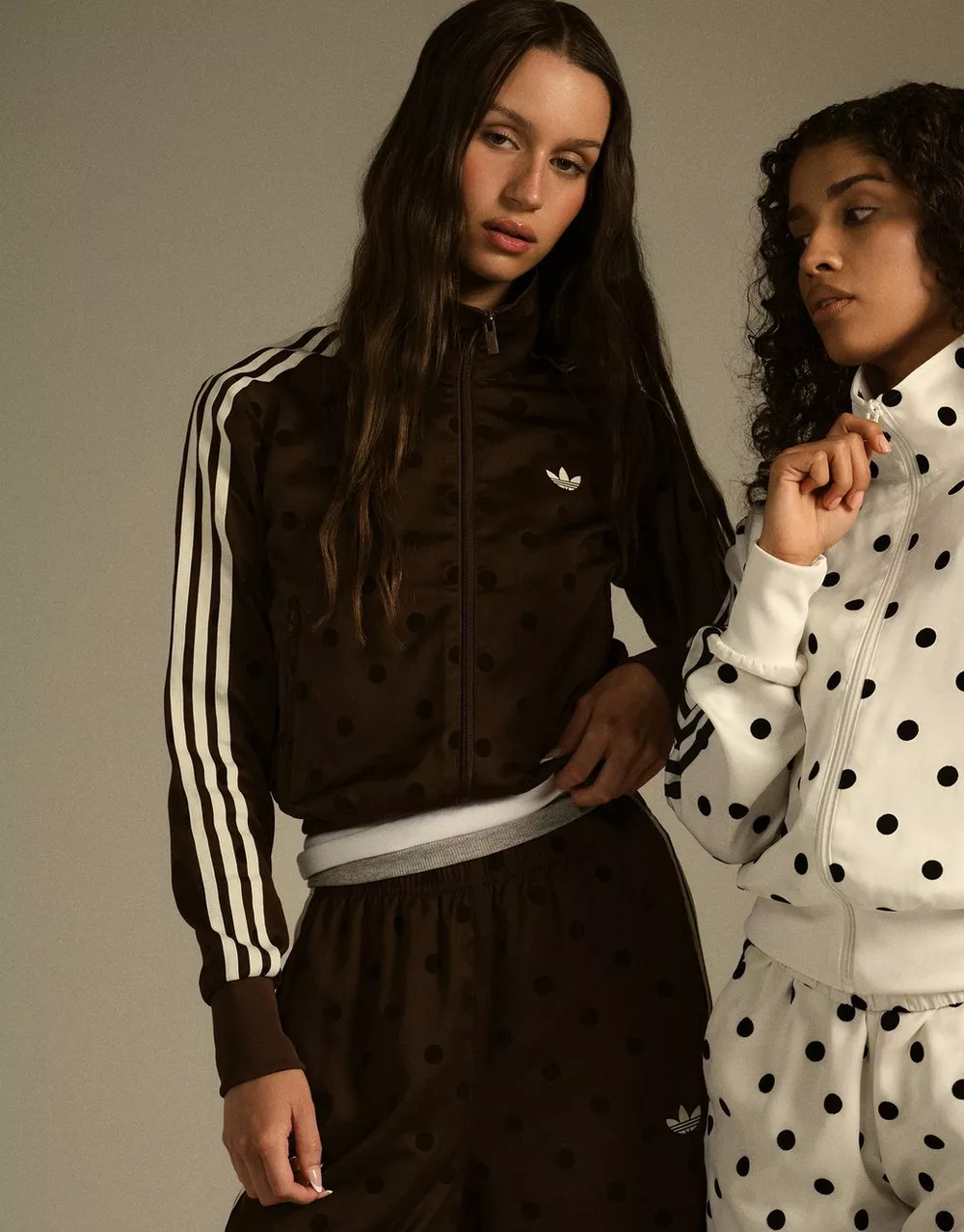 ADIDAS КОФТА НА БЛИСКАВЦІ SATIN POLKA DOTS TT, фото 1 з 5