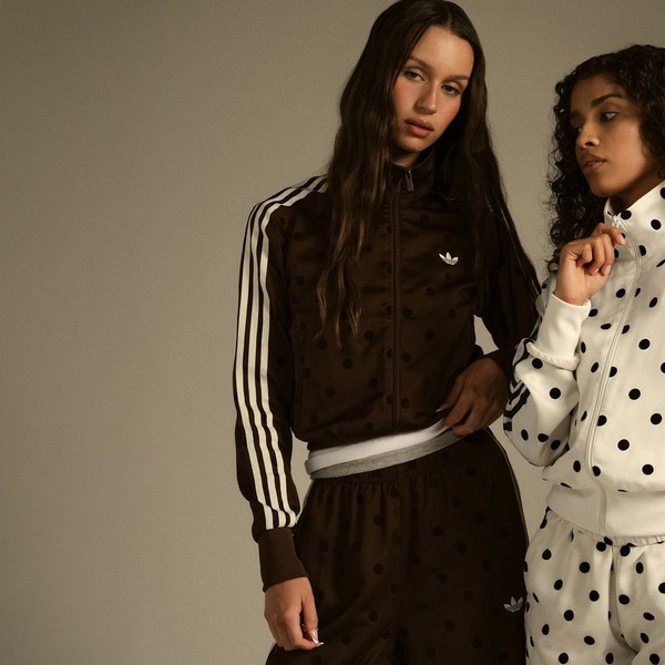 ADIDAS КОФТА НА БЛИСКАВЦІ SATIN POLKA DOTS TT