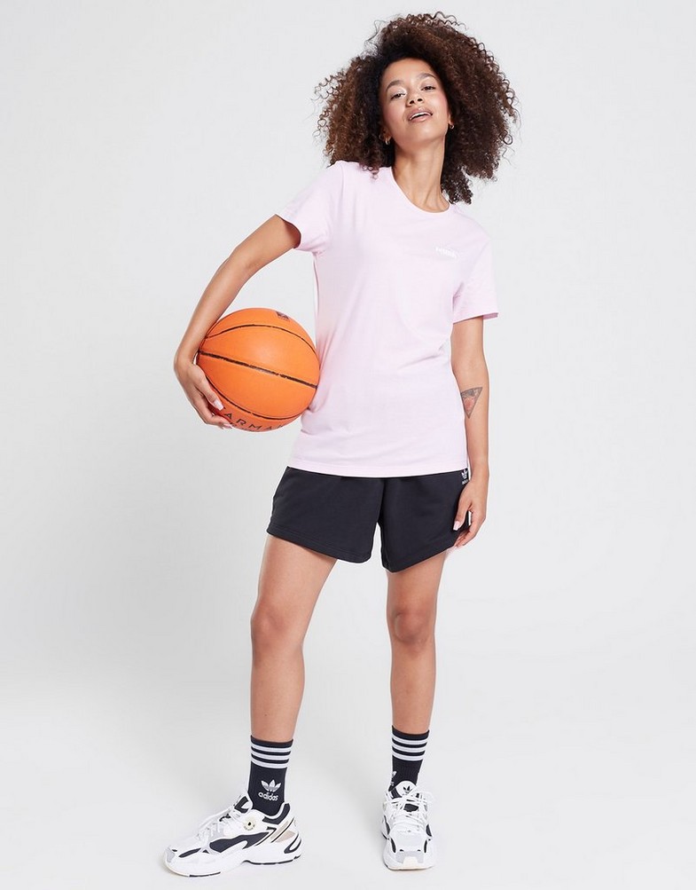 Női póló PUMA PÓLÓ EMBROIDERY TEE PEARL PINK