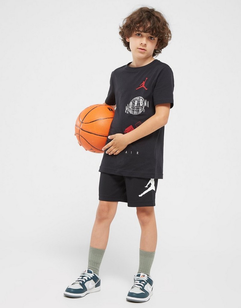 Gyerek rövidnadrág JORDAN RÖVIDNADRÁG JUMPMAN WRAP MESH SHORT