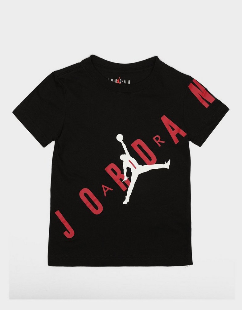 Koszulka, t-shirt dziecięcy JORDAN T-SHIRT JORDAN STRETCH OUT SS TEE 85A512023 Czarny