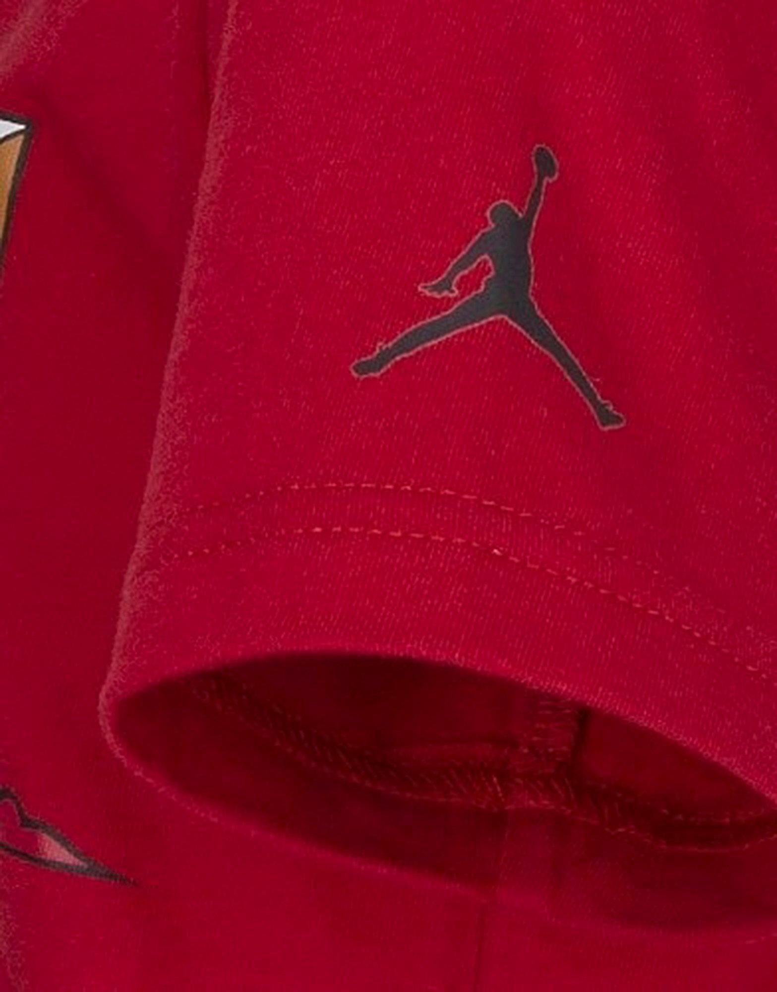 Детска тениска JORDAN ТЕНИСКА JUMPMAN WRAP 85B091-R78 Червен