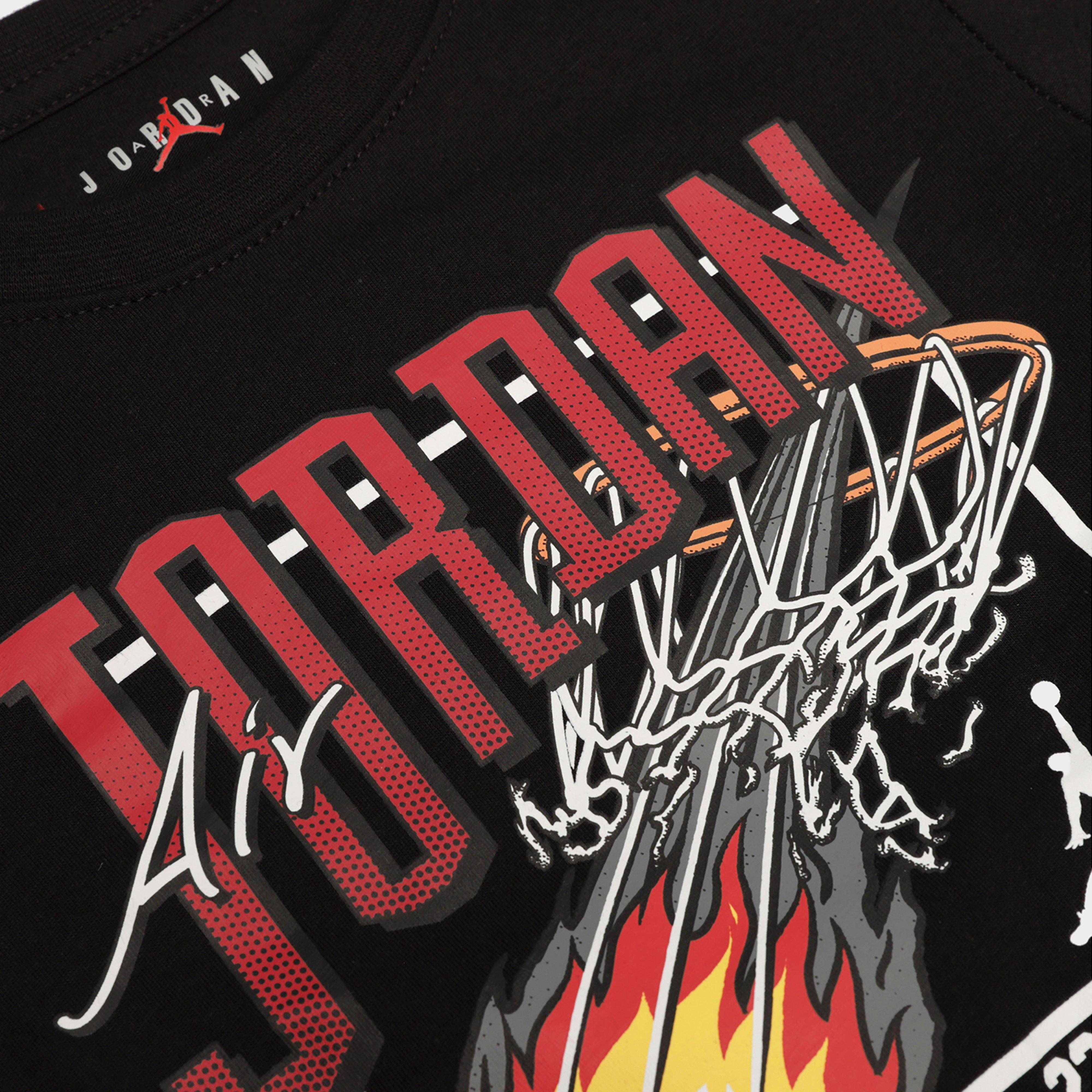 Gyerek melegítőszett JORDAN SZETT JDB AIR COURT MESH SHORT SET