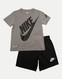 NIKE KOMPLET FUTURA T/SH ST BLK/GRY