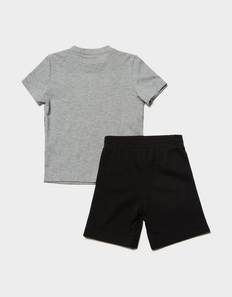 Дитячі спортивні костюми NIKE КОМПЛЕКТ B NSW CLUB SPLTY FT SHORT SET B 86L775-023 Чорний