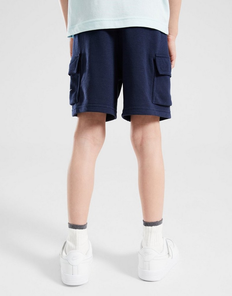 Trening pentru copii JORDAN SET NKB B NSW PKT TEE FT SHORT SET 86N041-U90 Albastru