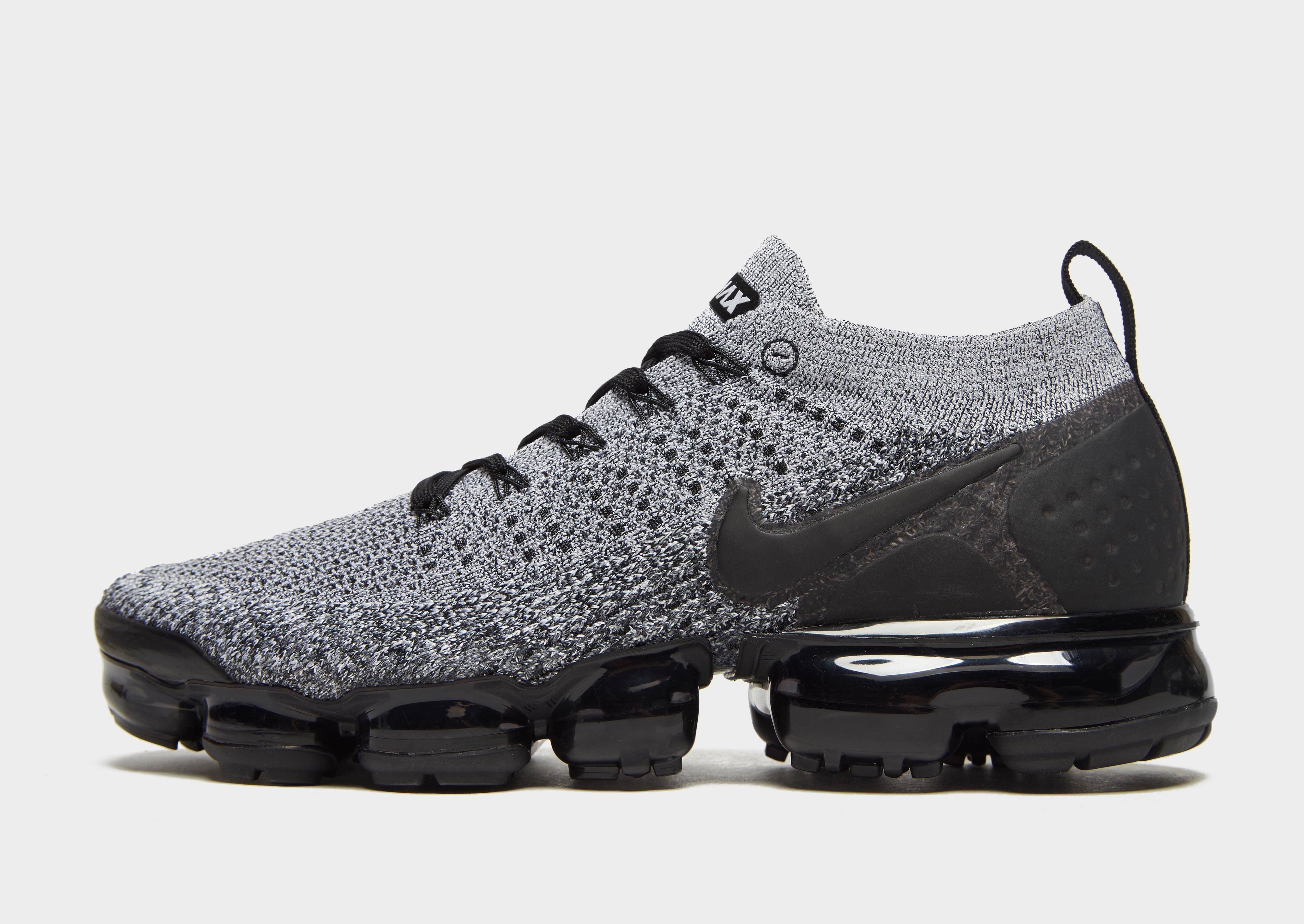 vapormax flyknit 2 grey black