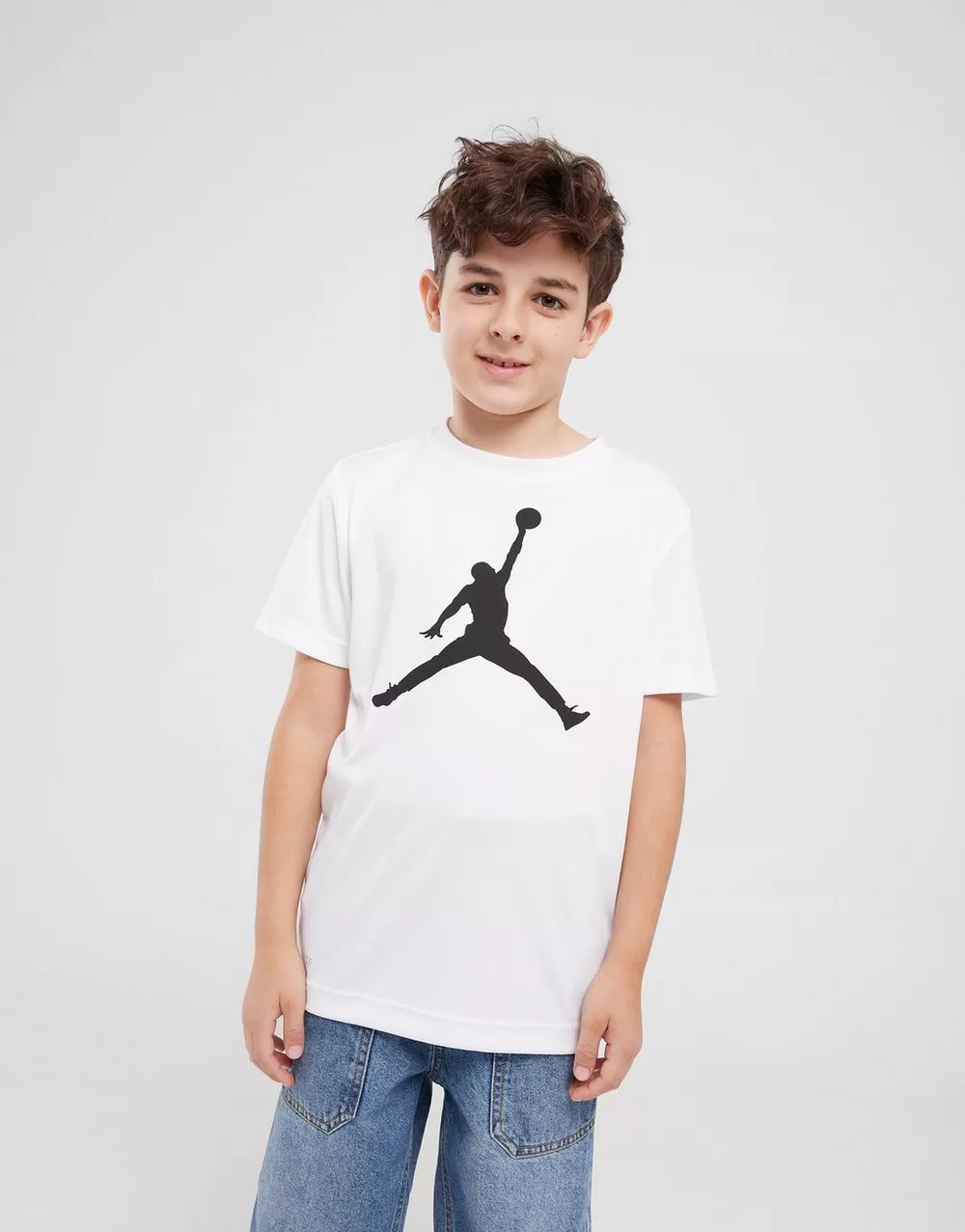 NikeHad JORDAN ФУТБОЛКА JDB JUMPMAN LOGO DF TEE BOY, фото 1 з 4