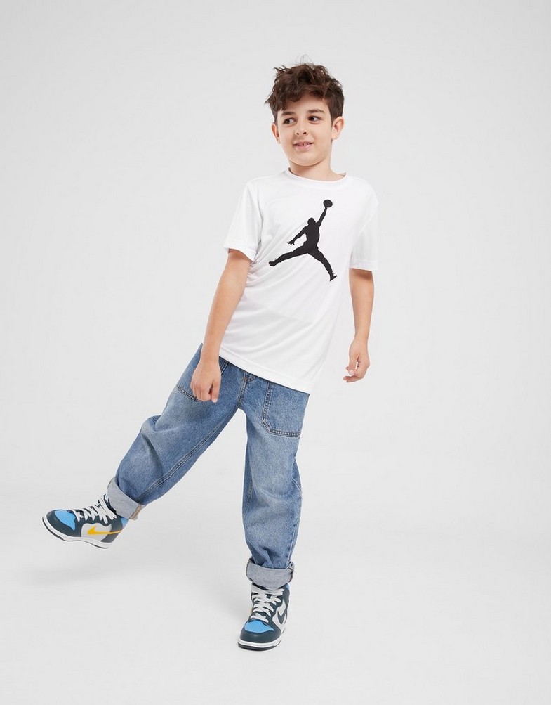 Дитячі футболки JORDAN ФУТБОЛКА JDB JUMPMAN LOGO DF TEE BOY 954293-001 Білий