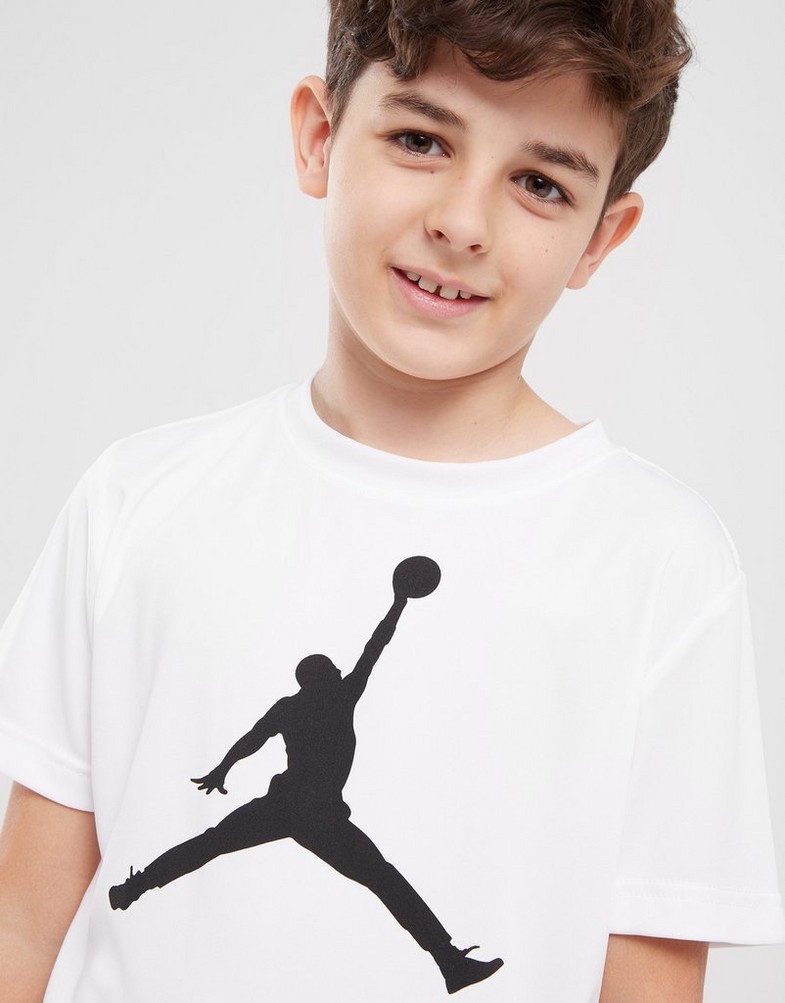 Дитячі футболки JORDAN ФУТБОЛКА JDB JUMPMAN LOGO DF TEE BOY 954293-001 Білий