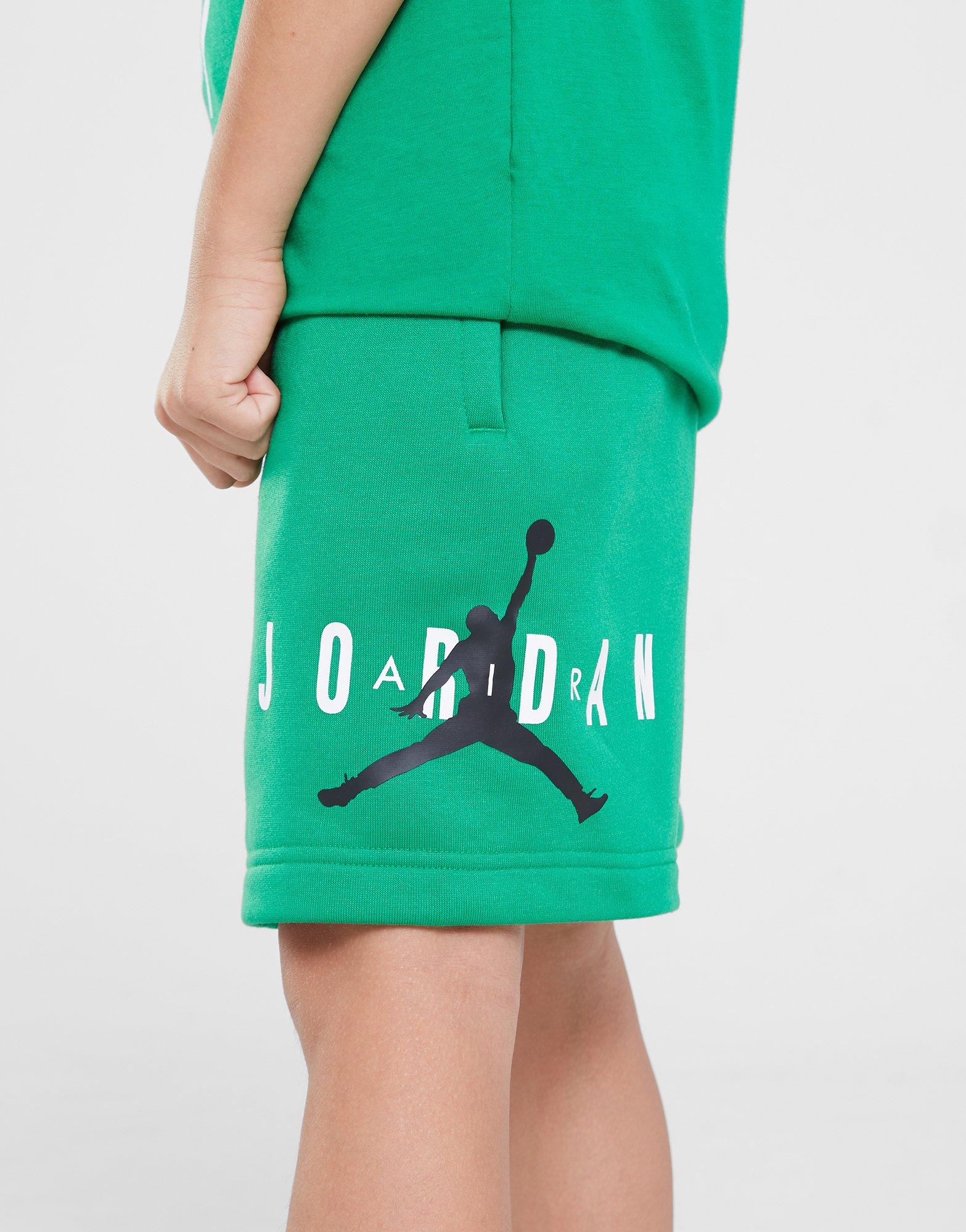 Детски шорти JORDAN ШОРТИ JUMPMAN SUSTAINABLE SHORT 95B911-F4F Зелен