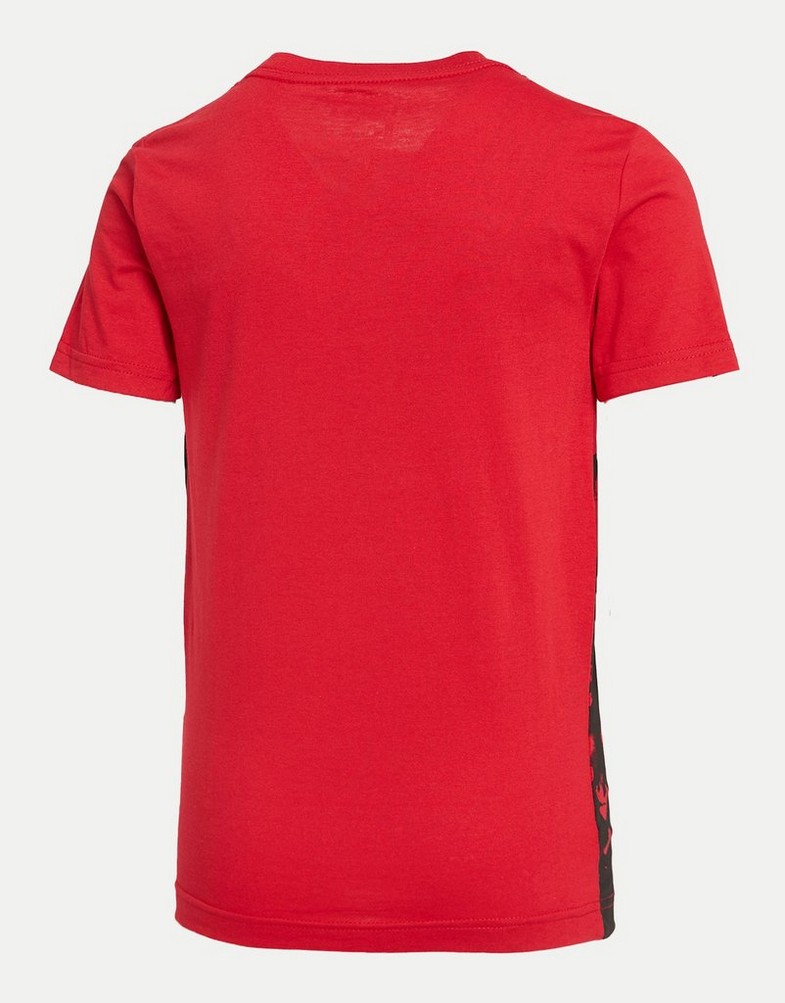 Koszulka, t-shirt dziecięcy JORDAN T-SHIRT WATERCOLOR FADE UP SS TEE 95C418-R78 Czerwony