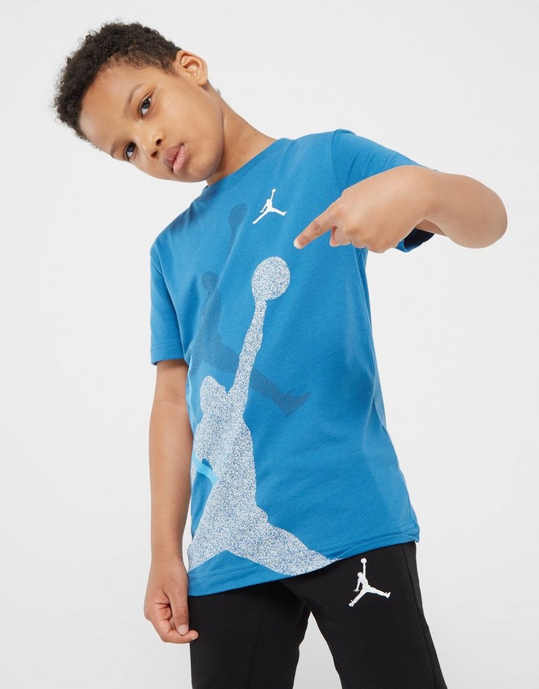 Koszulka, t-shirt dziecięcy JORDAN T-SHIRT GRDNT JMPN RPT T BLU B