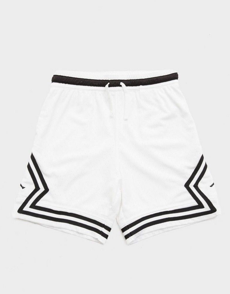Dětské kraťasy JORDAN ŠORTKY  JDB MJ DF SPORT DIAMOND SHORT 95D313001 Bílá
