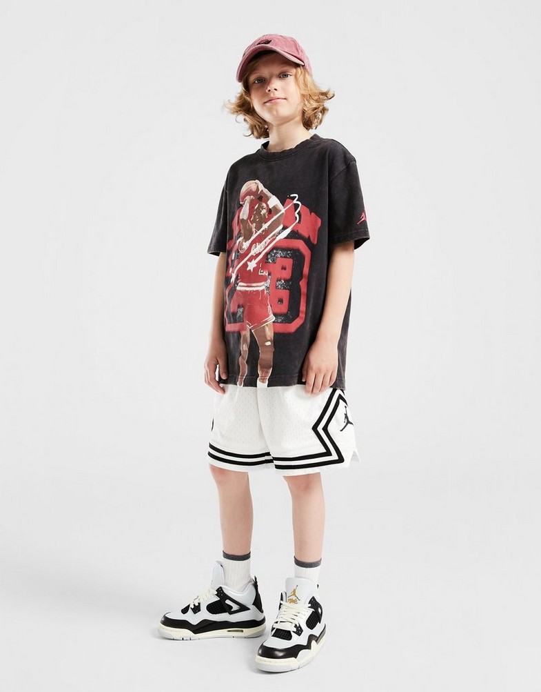Детски шорти JORDAN ШОРТИ JDB MJ DF SPORT DIAMOND SHORT 95D313001 Бял