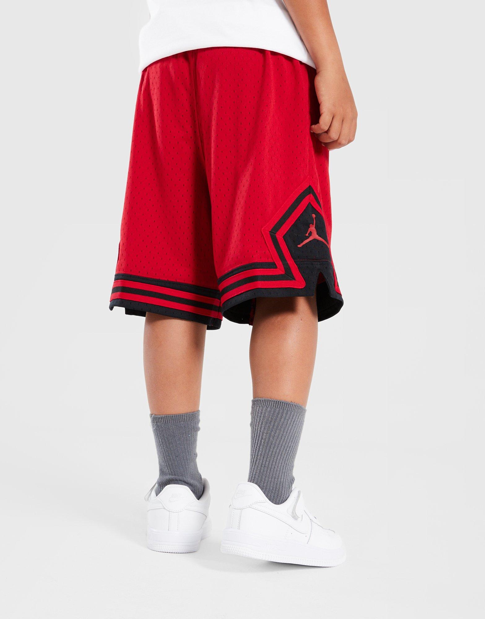 Vaikiški šortai JORDAN ŠORTAI JDB MJ DF SPORT DIAMOND SHORT 95D313-R78 Raudona