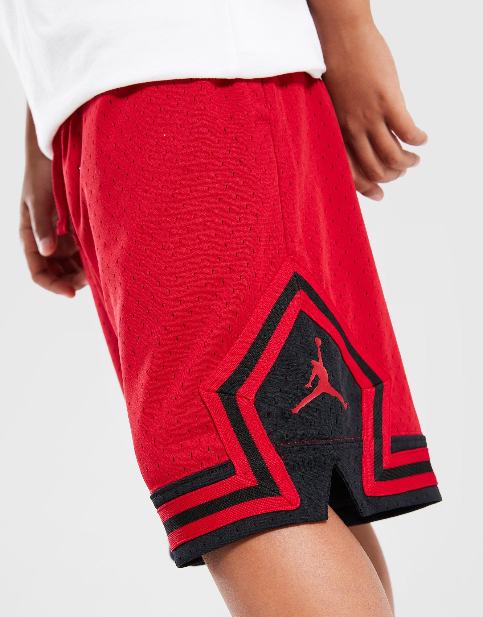 Vaikiški šortai JORDAN ŠORTAI JDB MJ DF SPORT DIAMOND SHORT 95D313-R78 Raudona