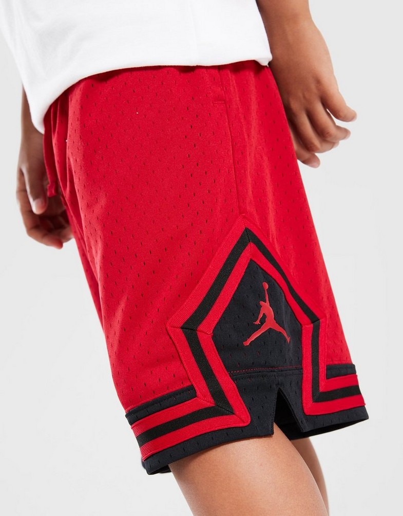 Krótkie spodenki, szorty dziecięce JORDAN SZORTY JDB MJ DF SPORT DIAMOND SHORT 95D313-R78 Czerwony