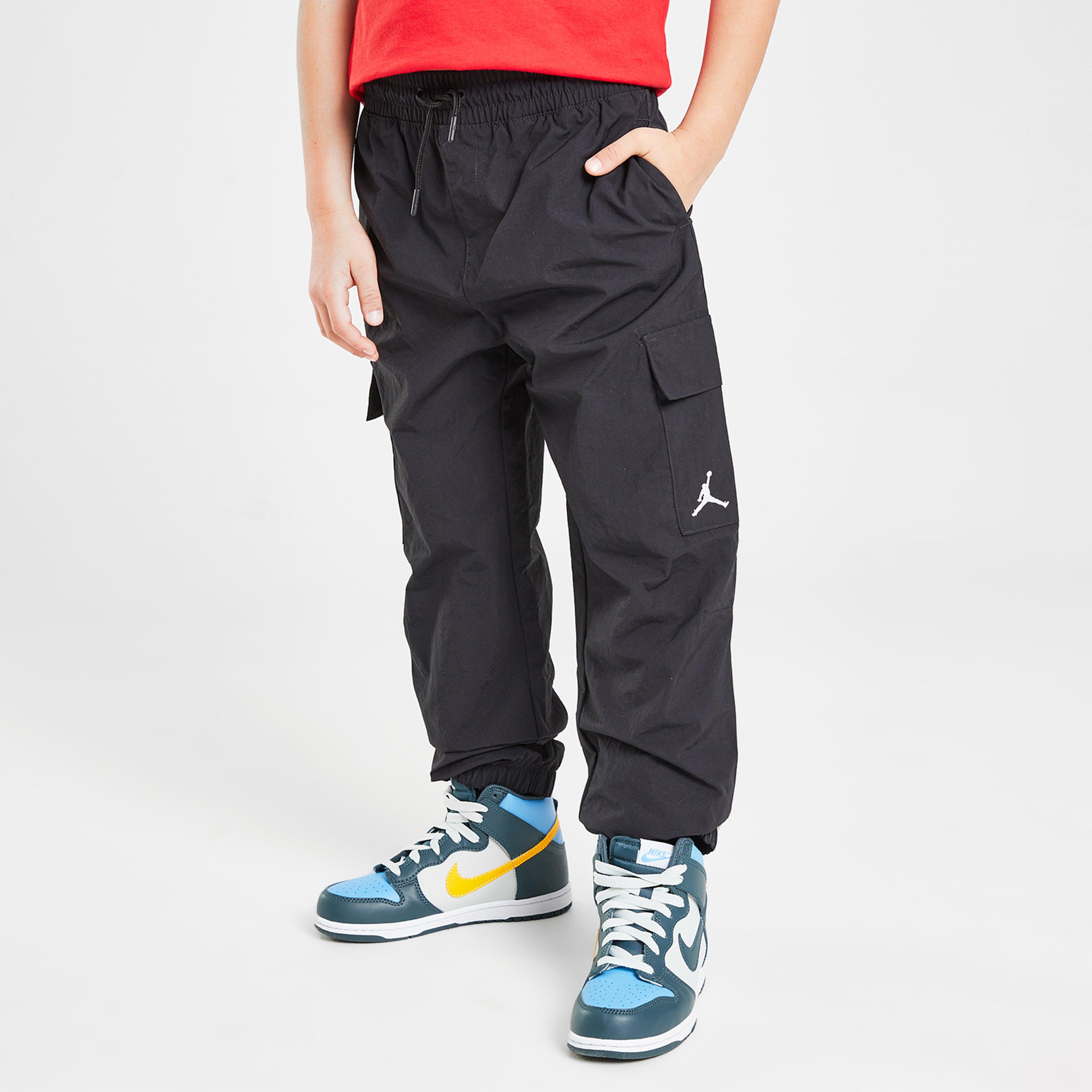 Pantaloni pentru copii JORDAN DOUBLE CARGO PANT BLK