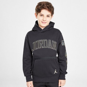 Hanorac pentru copii JORDAN BLUZĂ CU GLUGĂ BDGE B&G OH BLK/GLD B