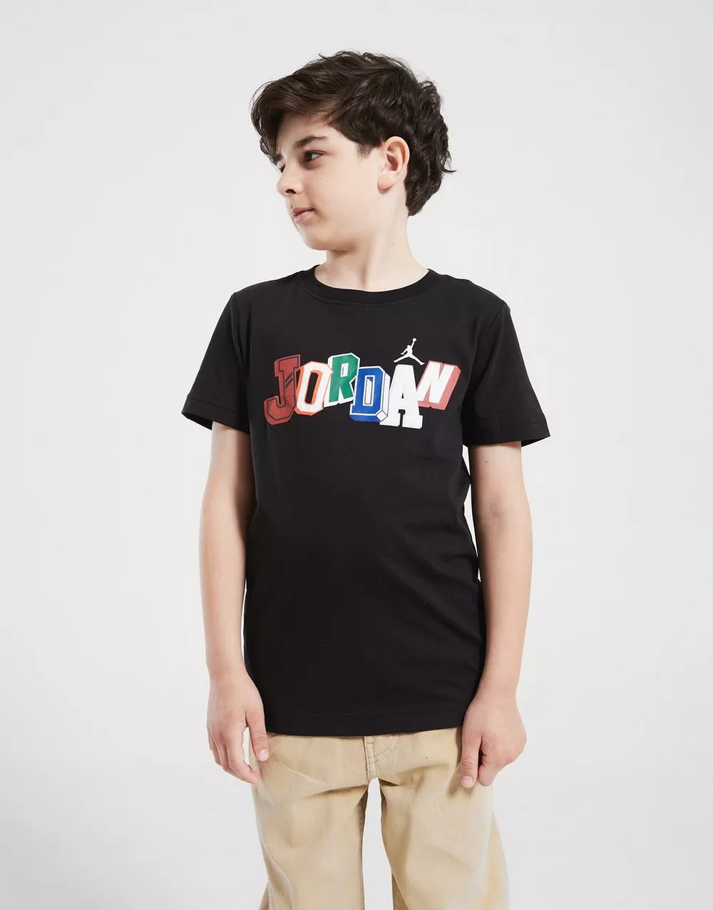 NikeHad JORDAN ФУТБОЛКА JRDN LETTER TEE BLK B, фото 1 з 3