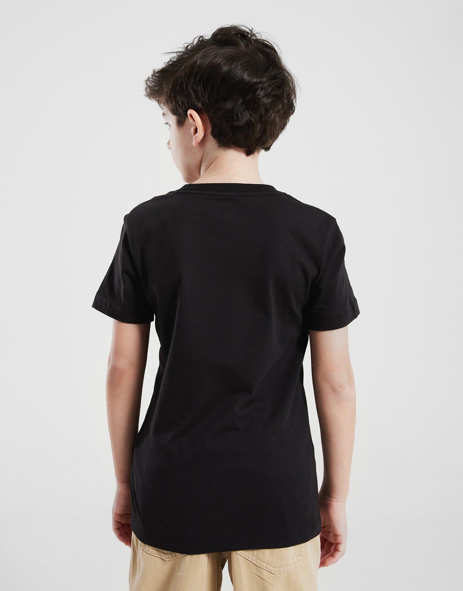 Gyerek póló JORDAN PÓLÓ JRDN LETTER TEE BLK B 95D728-023 Fekete