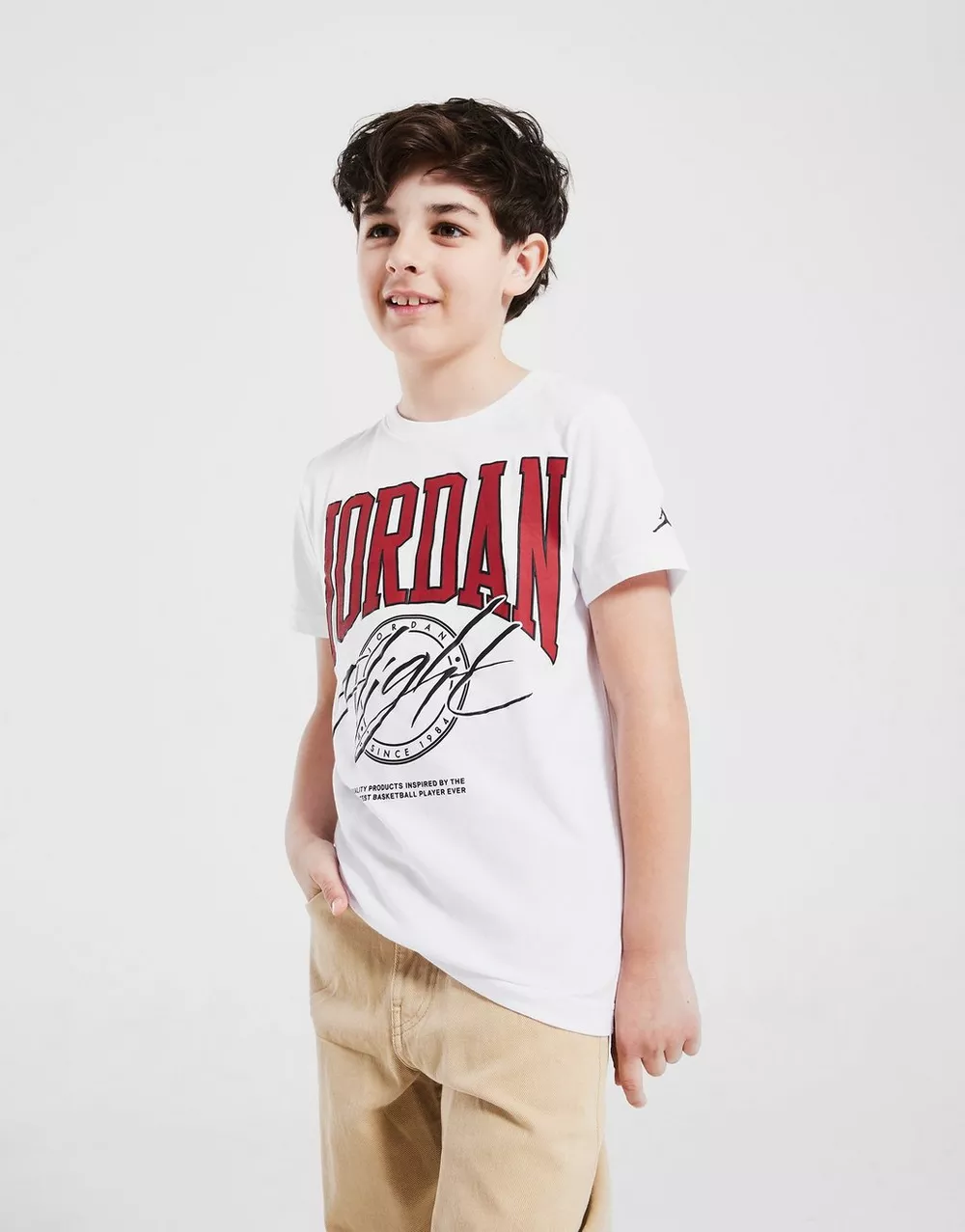 NikeHad JORDAN ФУТБОЛКА FLT BEYND ARC TEE WHT B, фото 1 з 3