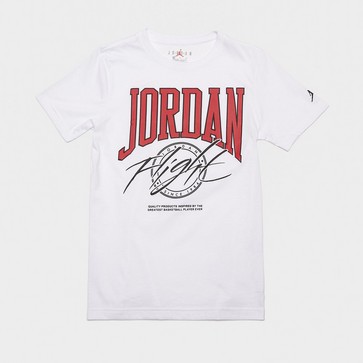 Детска тениска JORDAN ТЕНИСКА FLT BEYND ARC TEE WHT B