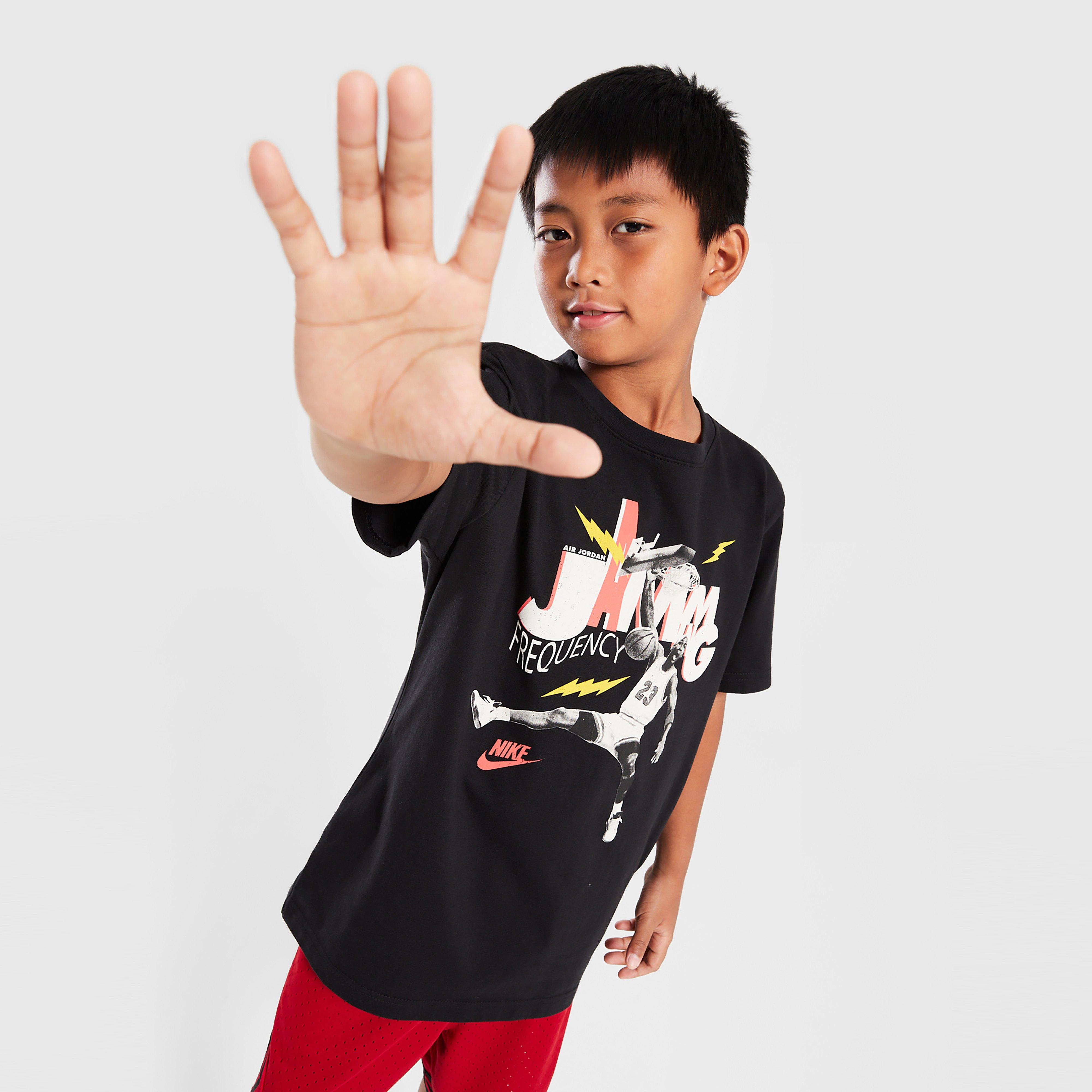 Gyerek póló JORDAN PÓLÓ JDB MJ JAMMING SS TEE BOY