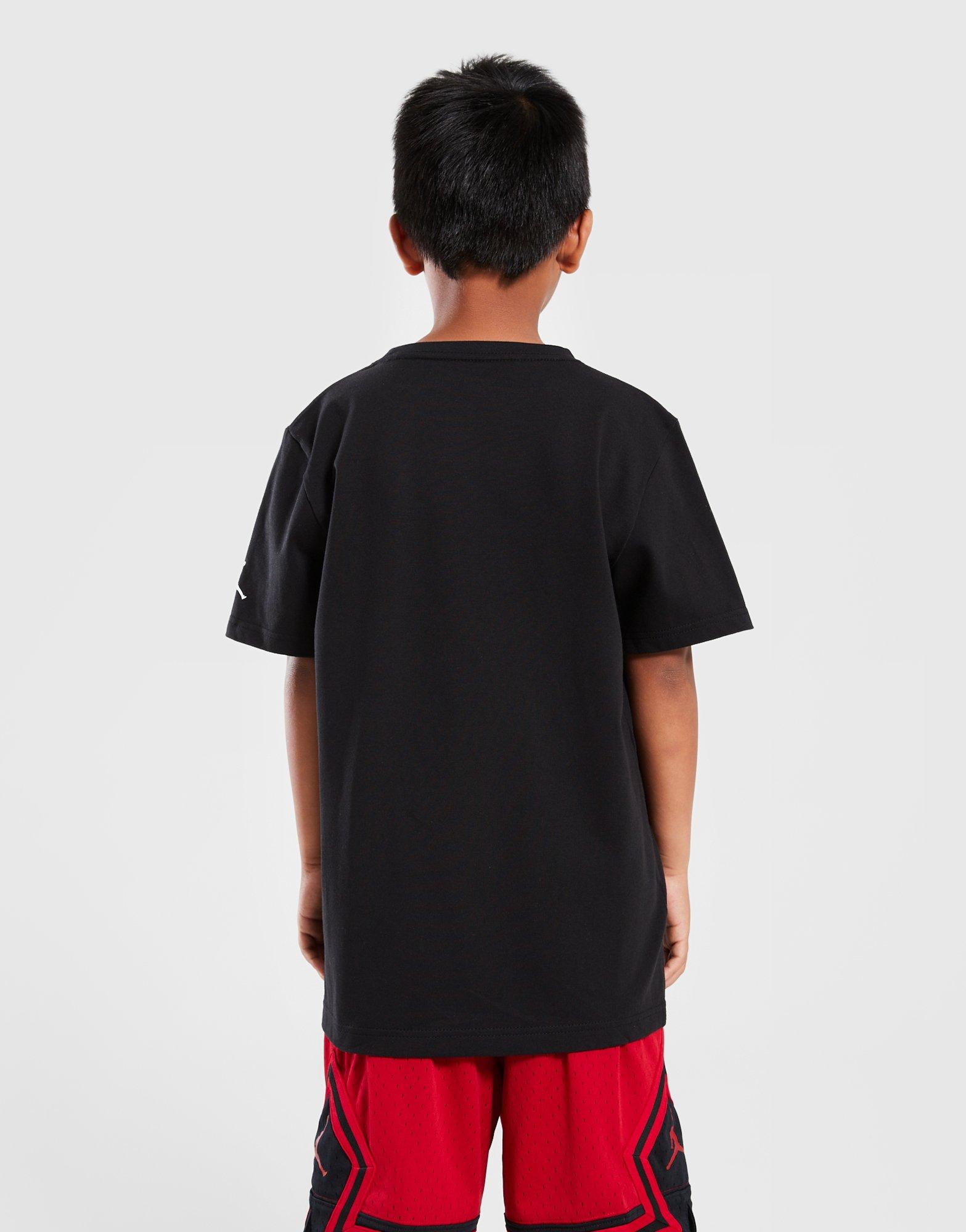 Koszulka, t-shirt dziecięcy JORDAN T-SHIRT JDB MJ JAMMING SS TEE BOY 95D819-023 Czarny