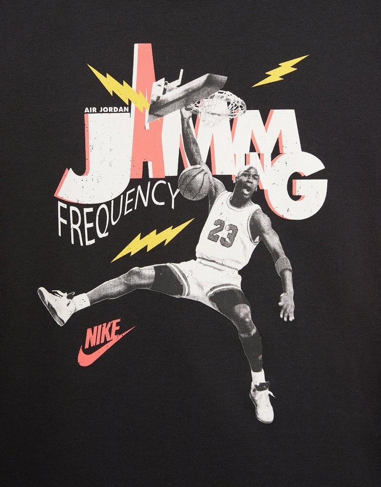 Tricou pentru copii JORDAN TRICOU JDB MJ JAMMING SS TEE BOY 95D819-023 Negru