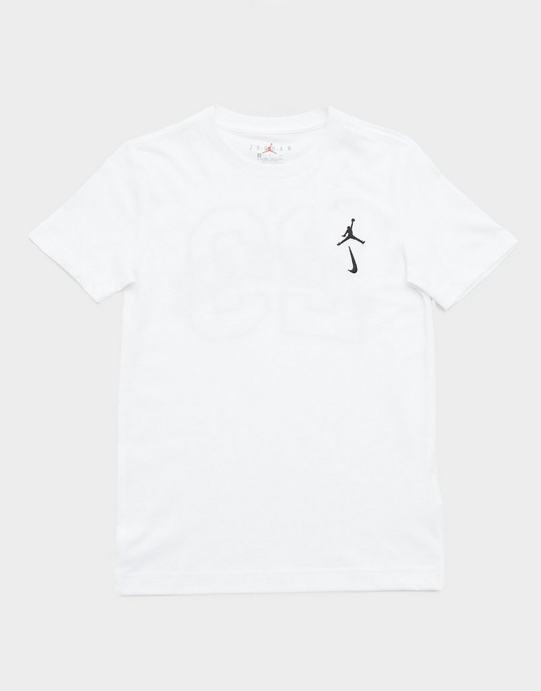 Tricou pentru copii JORDAN TRICOU JDB MJ MVP WM SS TEE 95F053001 Alb