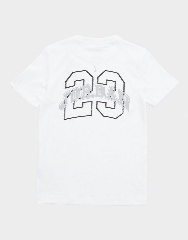 Tricou pentru copii JORDAN TRICOU JDB MJ MVP WM SS TEE 95F053001 Alb
