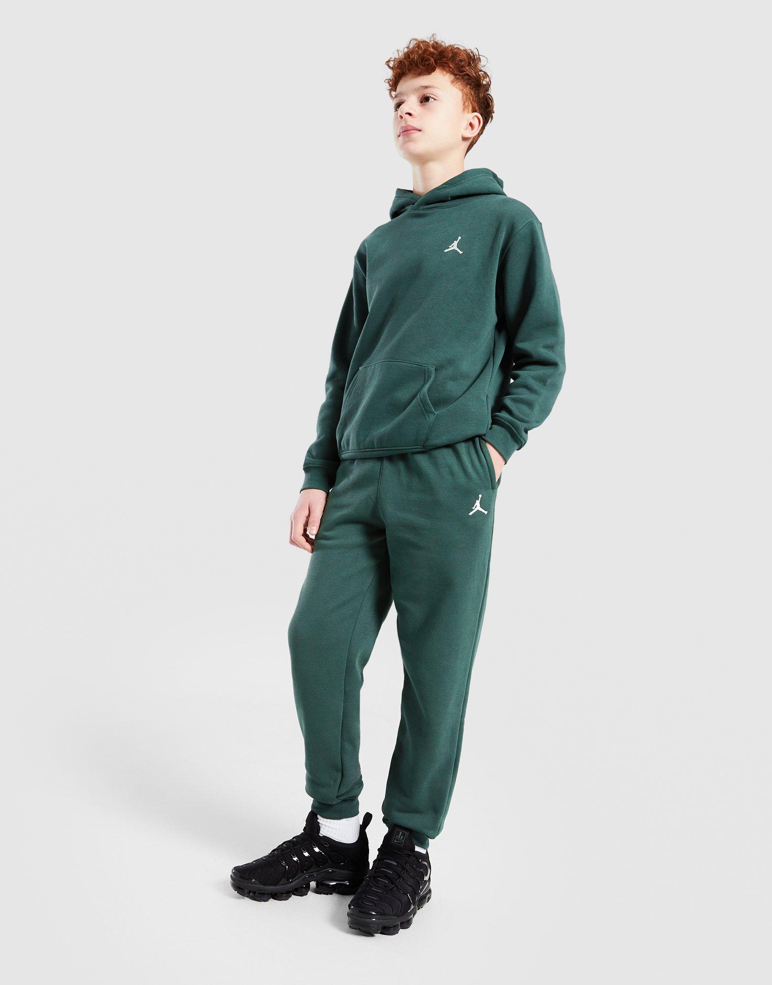 Детски панталон JORDAN ПАНТАЛОНИ MJ BRKLN FLC PANT BOY 95F113-E8J Зелен