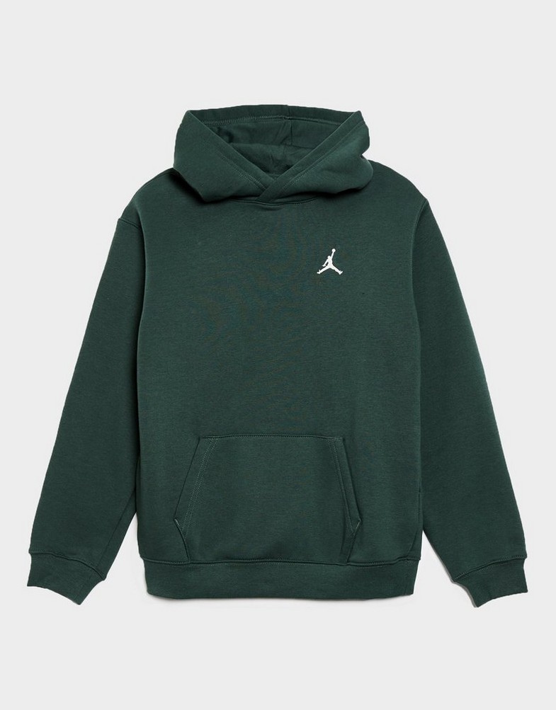 JORDAN BLUZĂ CU GLUGĂ MJ BRKLN FLC PO HOODIE BOY 95F116-E8J Verde