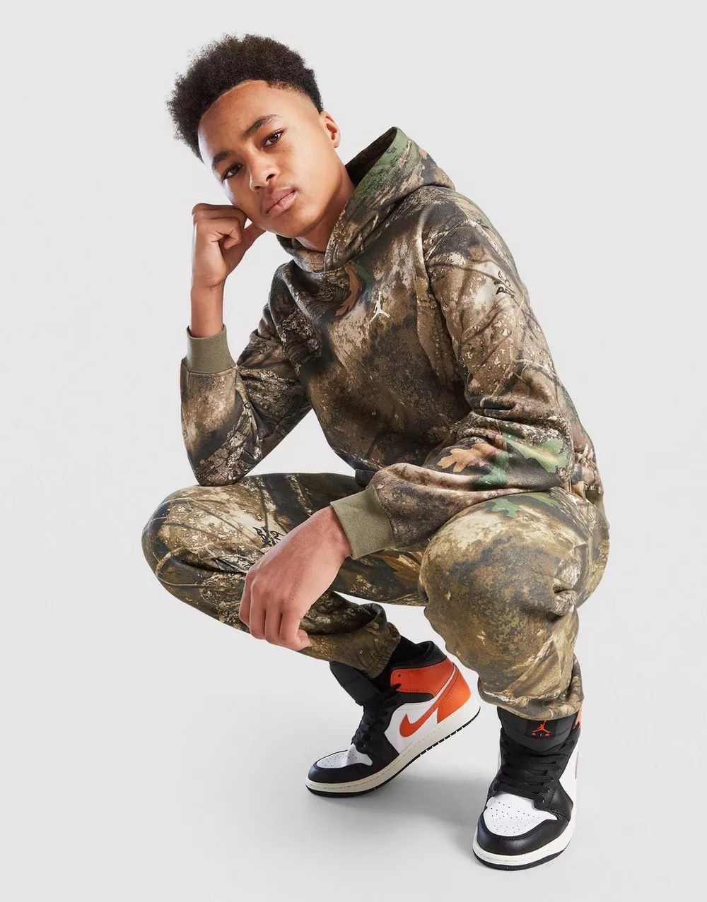 NikeHad JORDAN КОФТА З КАПЮШОНОМ MJ MVP FLC RLT PO HOODIE, фото 1 з 5