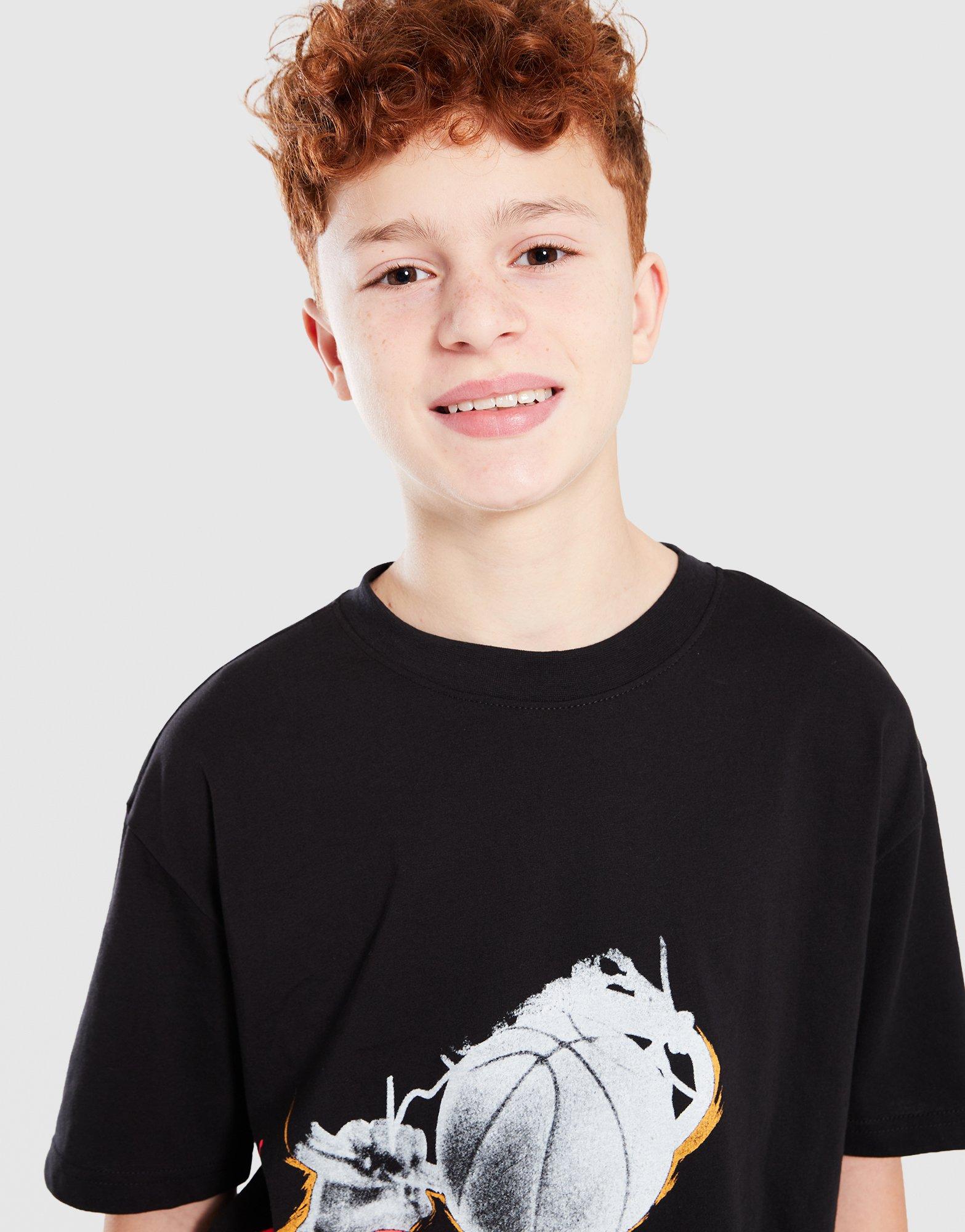 Детска тениска JORDAN ТЕНИСКА MJ REISSUE SS TEE 95F303-023 Черен