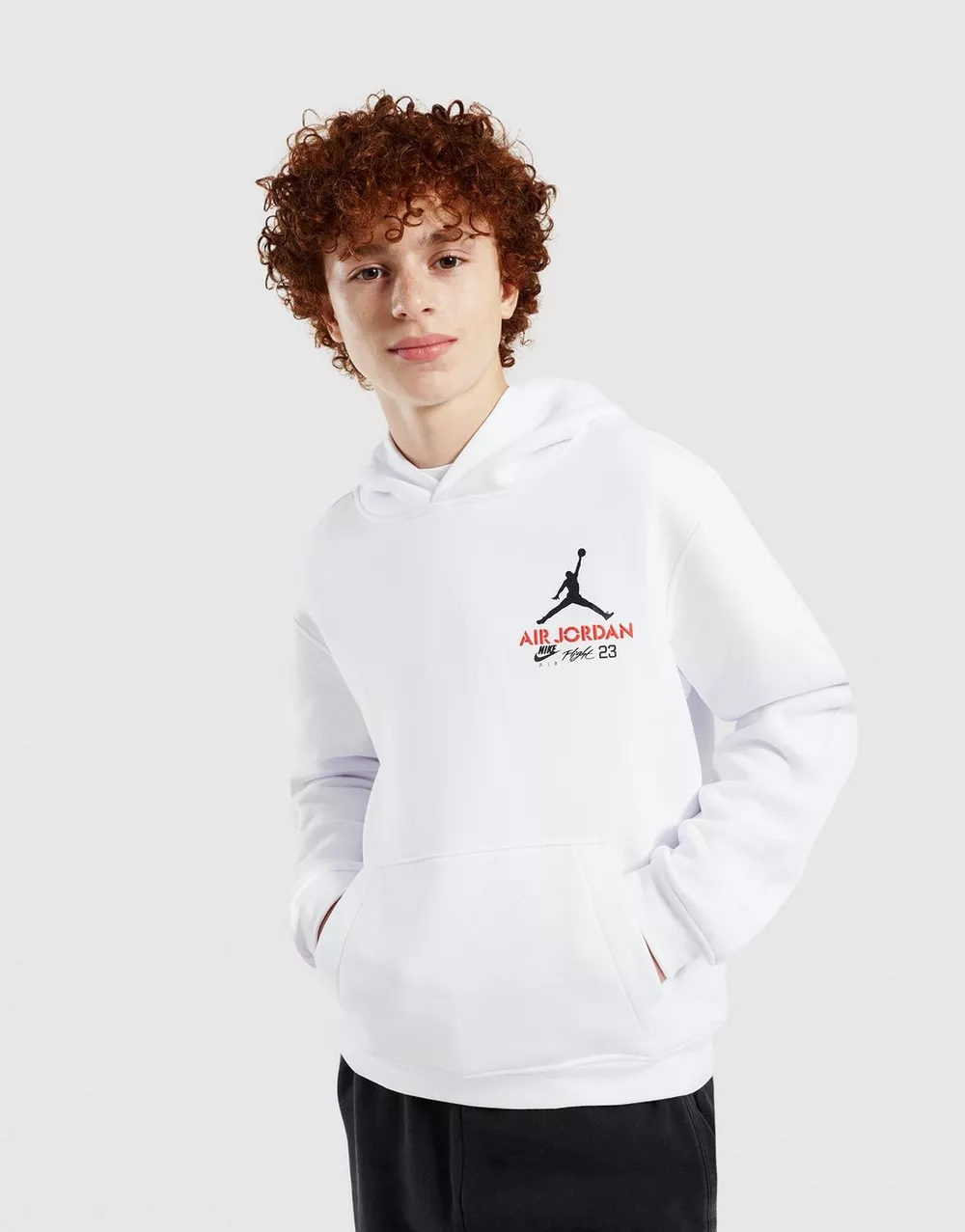 NikeHad JORDAN КОФТА З КАПЮШОНОМ JUMPMAN GRPH HD WHT, фото 1 з 4
