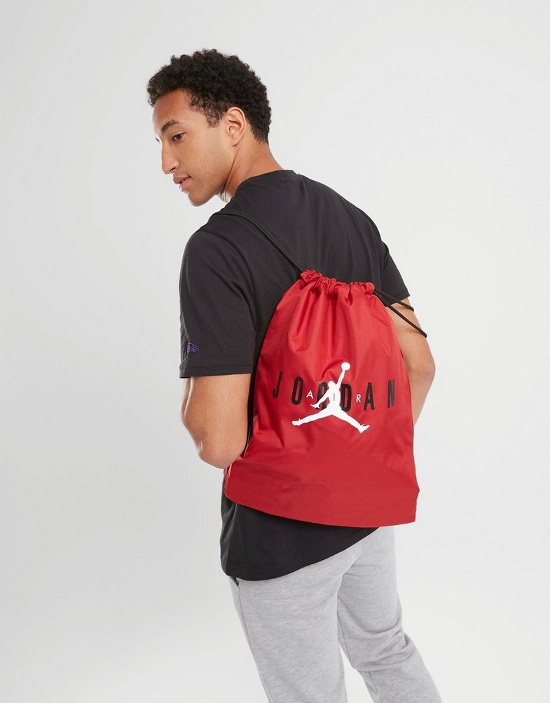 Plecak sportowy męski JORDAN WOREK JAN HBR GYM SACK 9A0347-R78 Bordowy