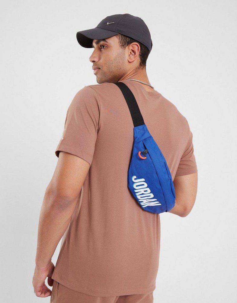 Moteriškas sportinis krepšys JORDAN KREPŠYS MJ MVP FLIGHT CROSSBODY BAG 9A0738U89 Mėlyna