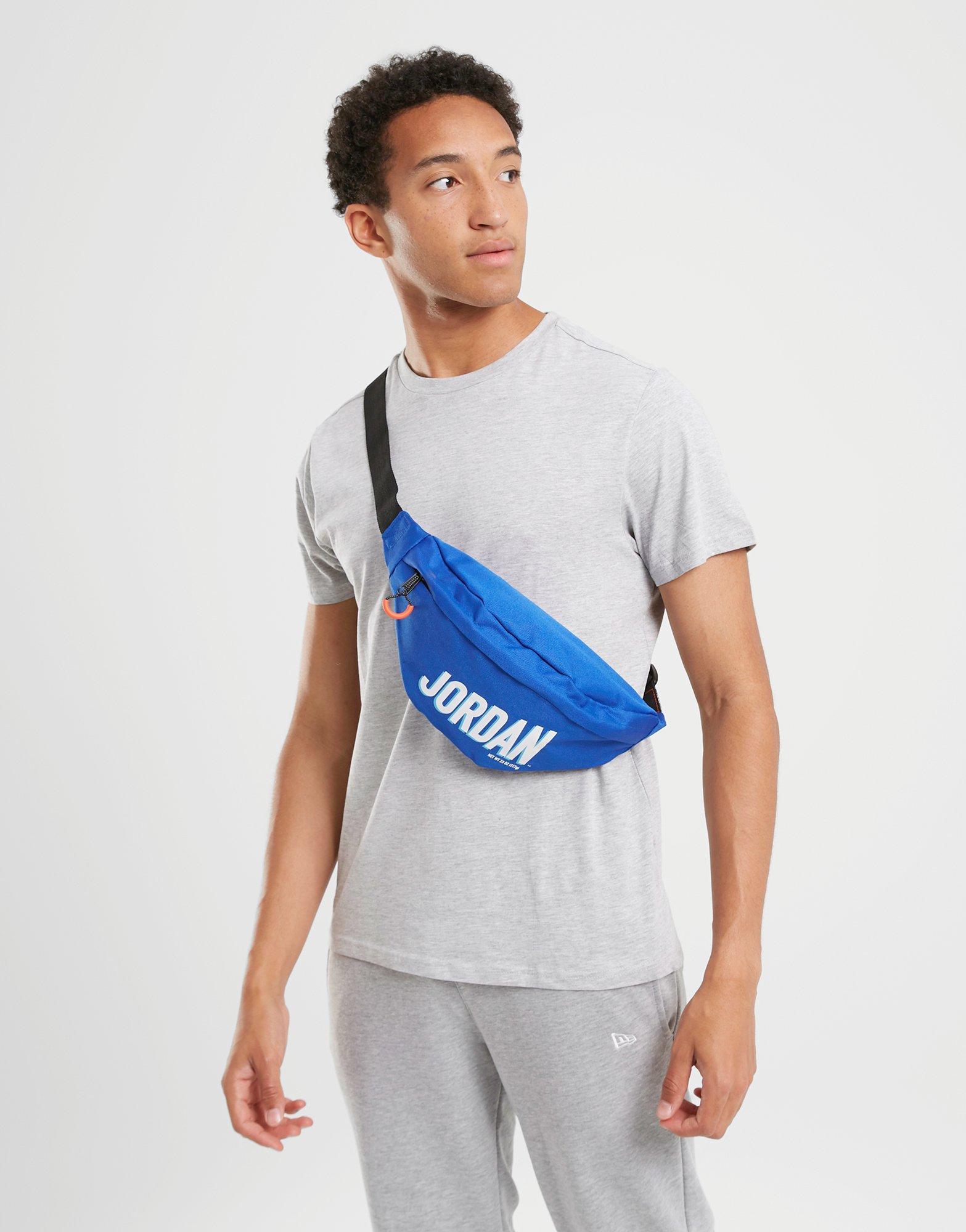 Жіночі сумки і сумочки JORDAN СУМКА MJ MVP FLIGHT CROSSBODY BAG 9A0738U89 Блакитний