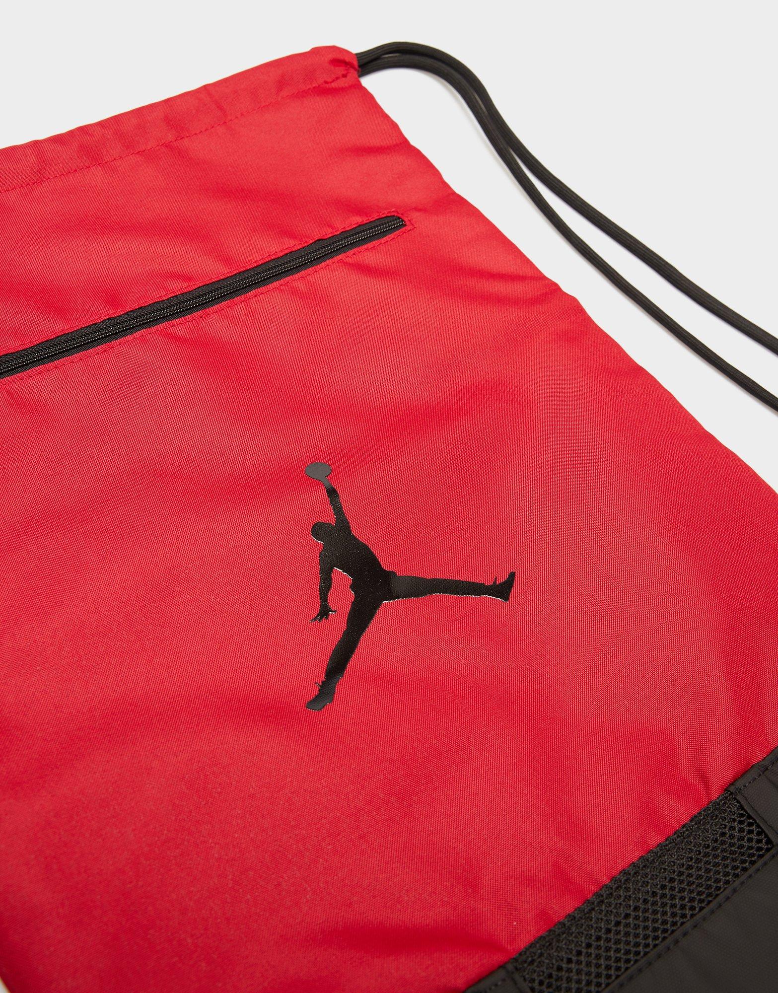 Vyriška kuprinė JORDAN MAIŠAS GS-GYM SACK 9A0746-R78 Raudona